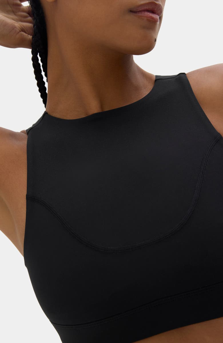 Halfdays Trail Sports Bra, Alternate, color, Black