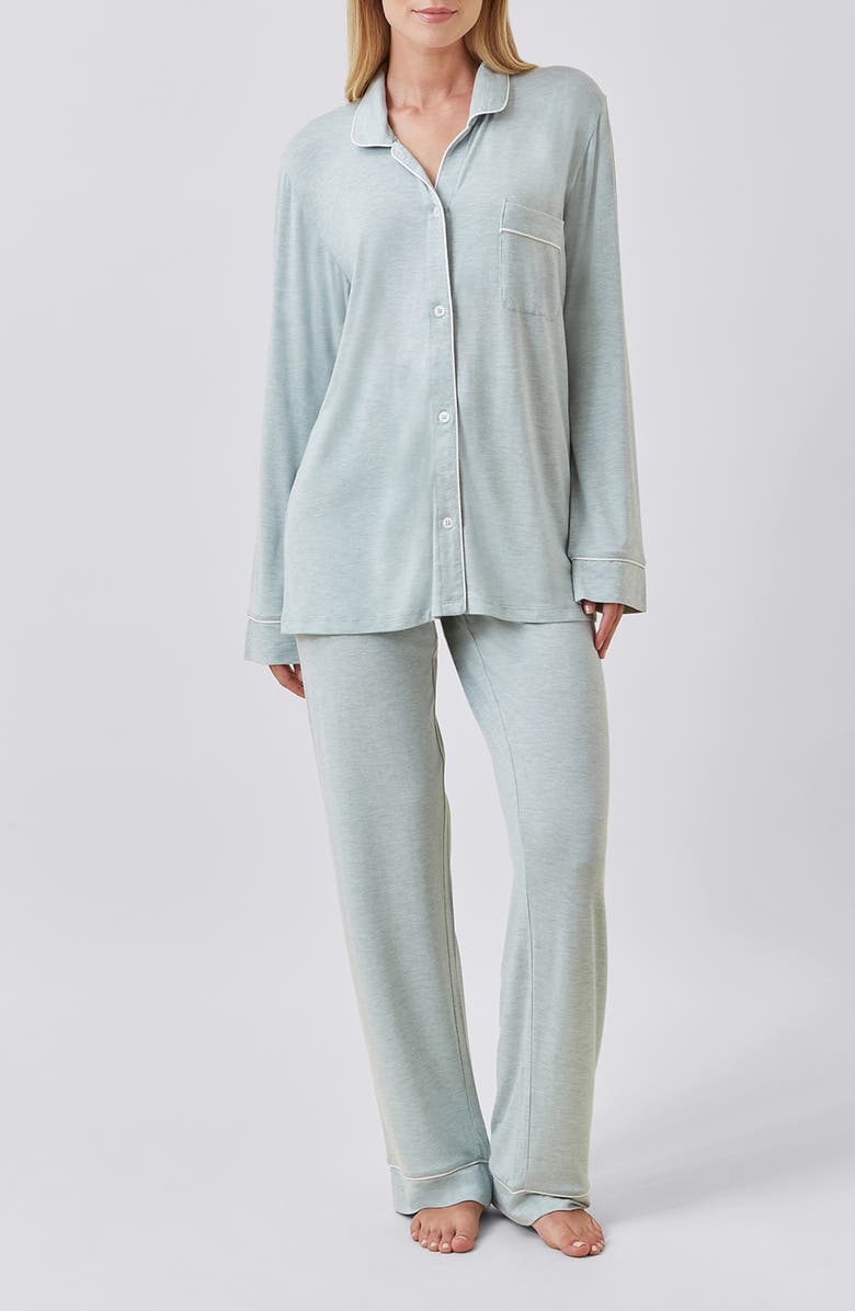 Papinelle Kate Pajamas, Main, color, Sage