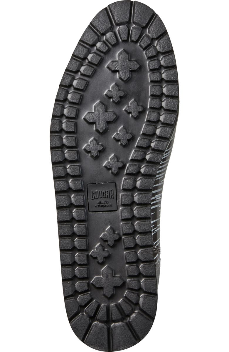 Cougar x Jill Malek Kensington Waterproof Chelsea Rain Boot, Alternate, color,