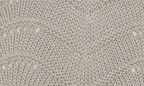 Tiny Tribe Cotton Pointelle Romper In Gray