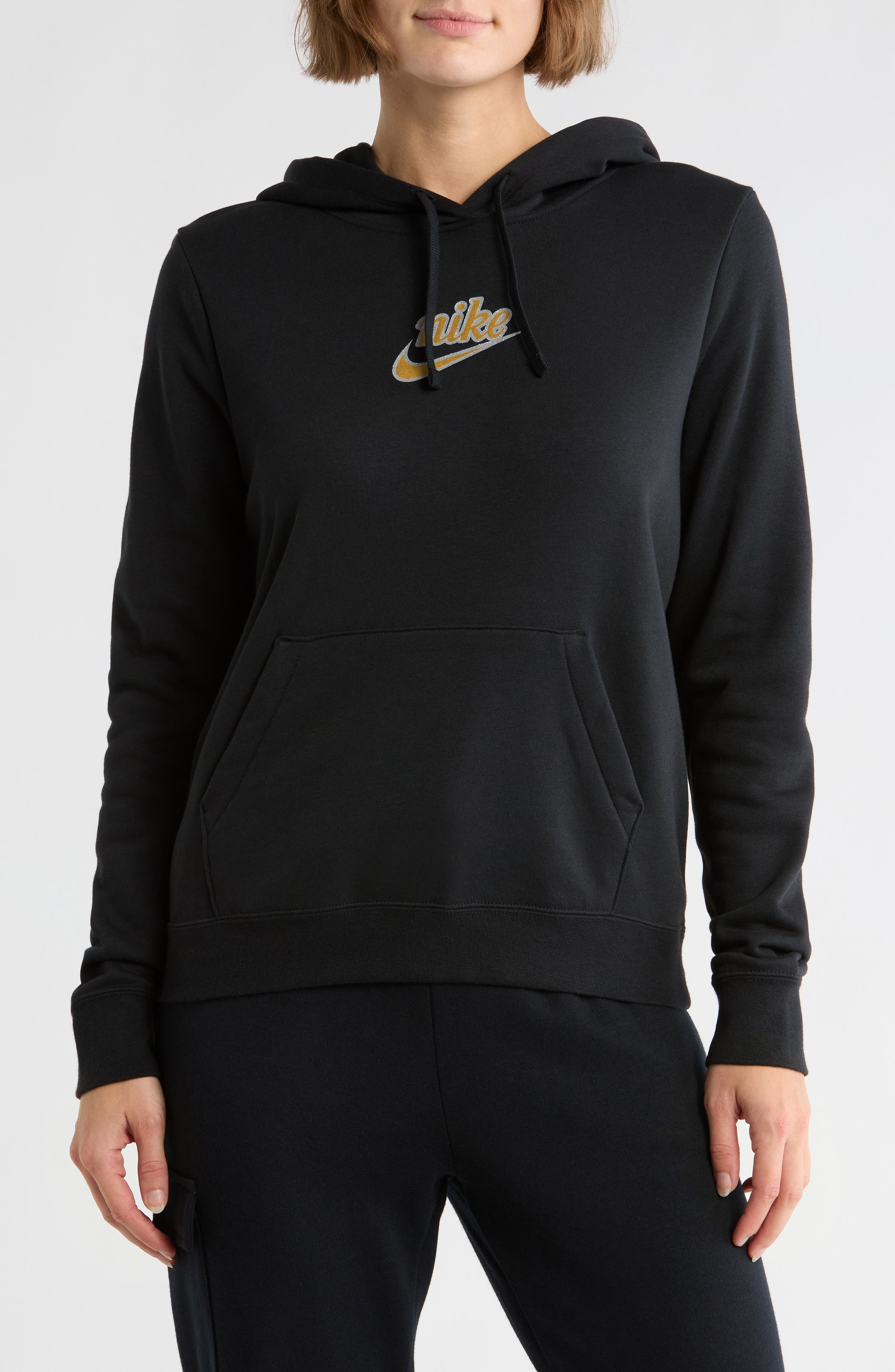 Nike Club Logo Fleece Pullover Hoodie
