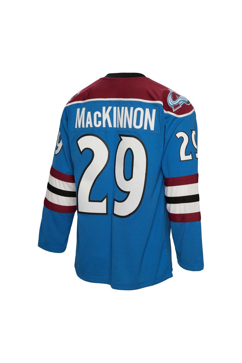 Men's Mitchell & Ness Nathan MacKinnon Blue Colorado Avalanche Big & Tall 2013 Blue Line Player Jersey, Alternate, color, Blue
