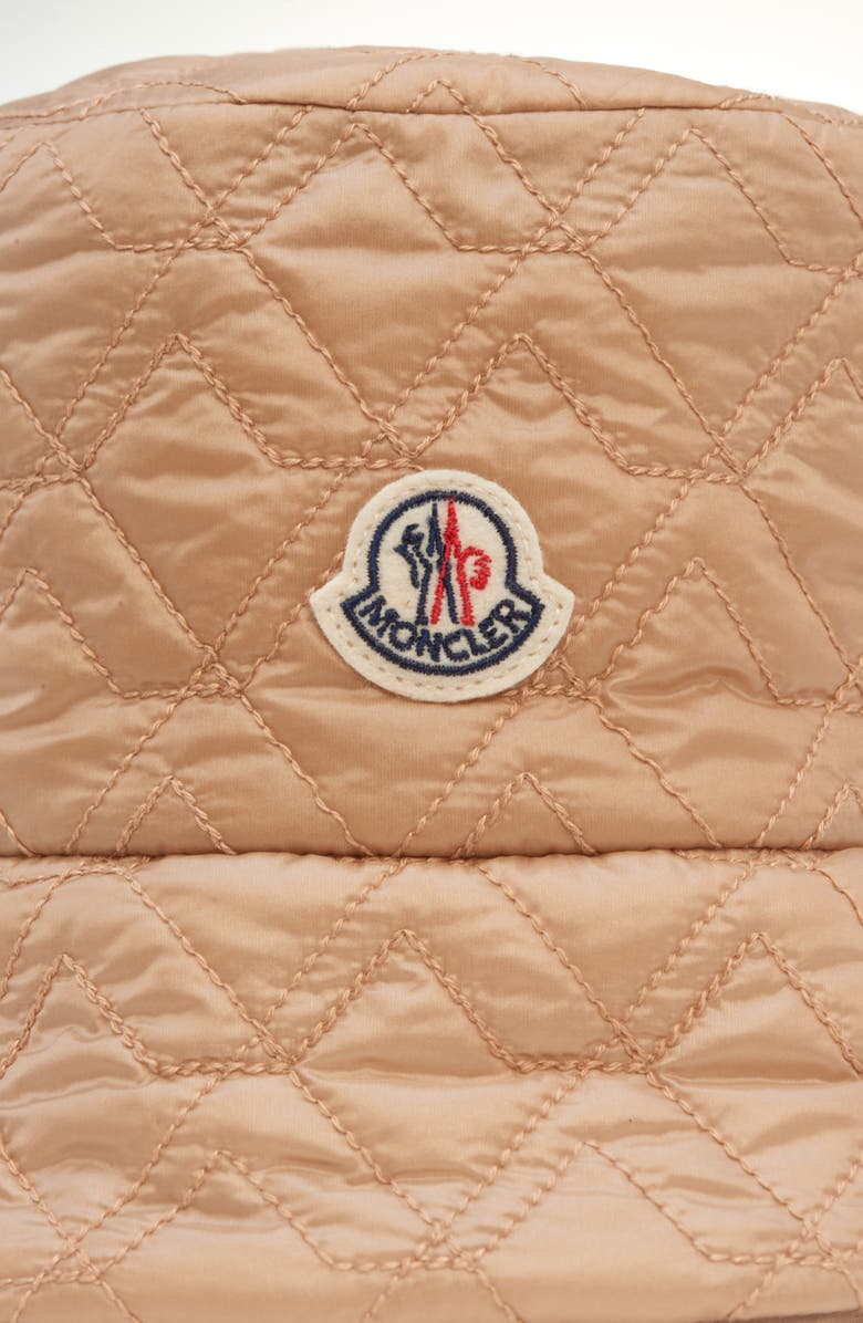 Moncler Archive DNA Reversible Bucket Hat, Alternate, color, Neutral