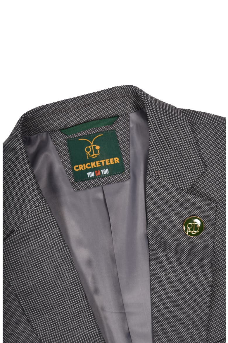 Birdseye Slim Fit Wool Blend Suit, Alternate, color, GREY