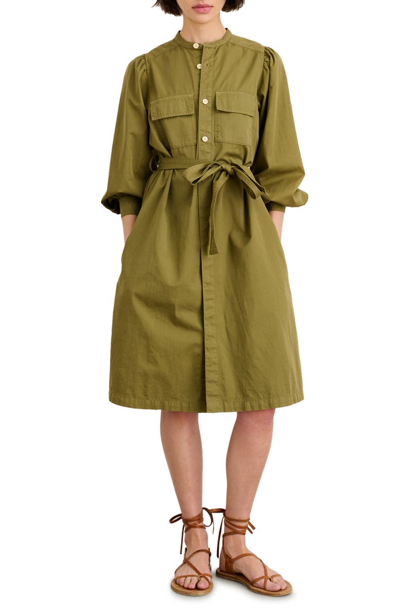 Alex Mill Cairo Cotton Shirtdress, Main, color,