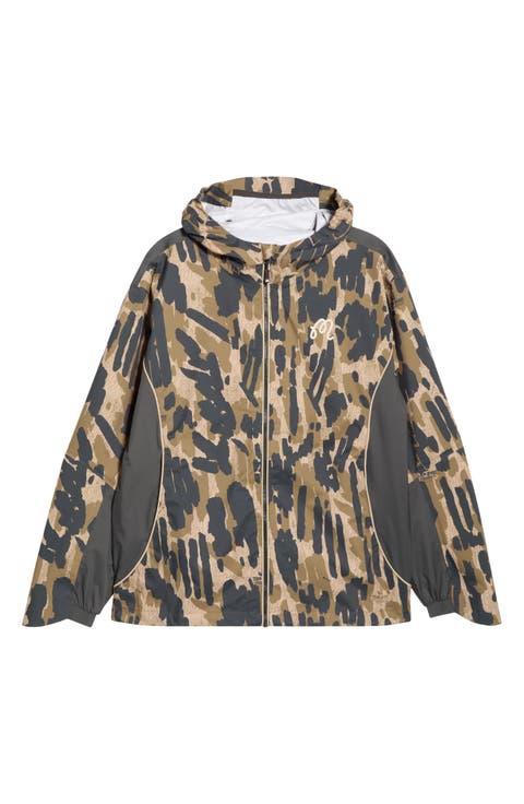 Tour Divot Camouflage Rain Jacket