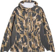 Malbon Golf Tour Divot Camouflage Rain Jacket