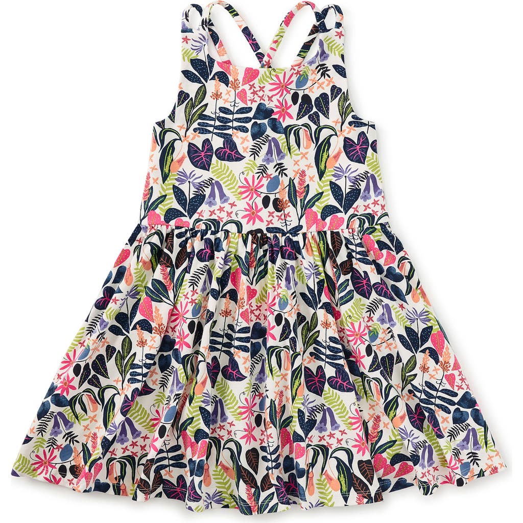 Tea Collection Strappy Back Skirted Dress