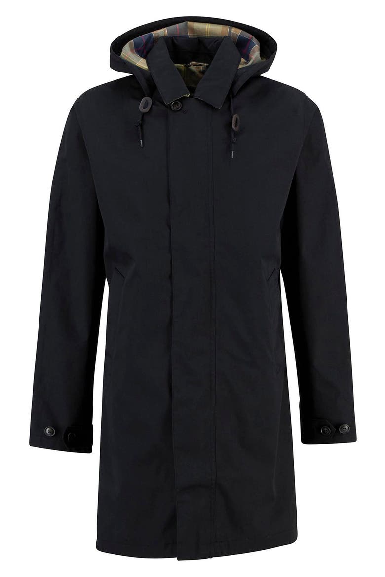 Lorig Waterproof Raincoat, Alternate, color, BLACK