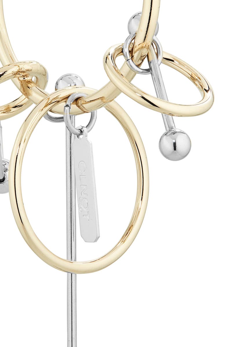 Justine Clenquet Carl Single Hoop Earring, Alternate, color, 