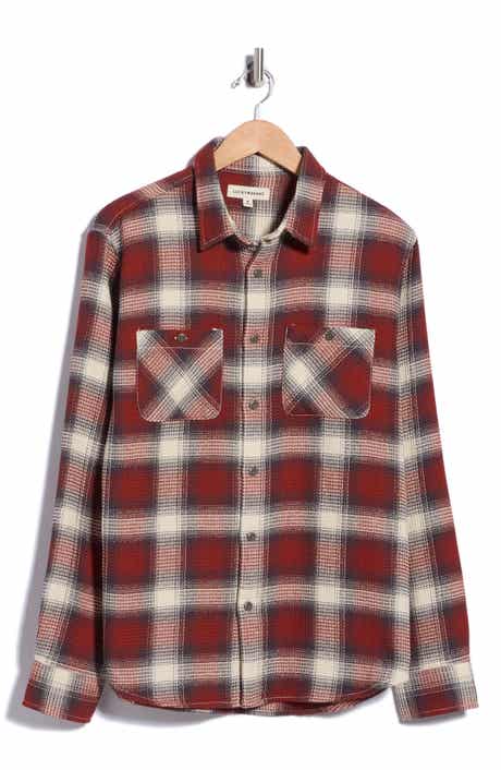 Mason Plaid Long Sleeve Waffle Shirt