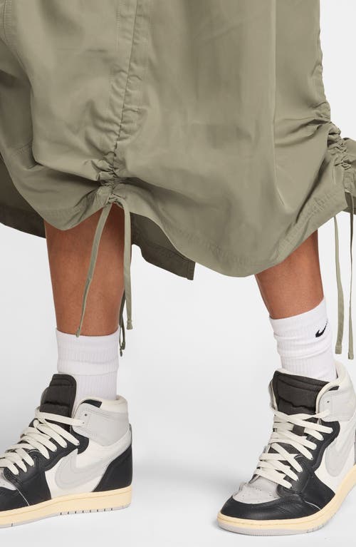 Jordan Parachute Skirt In Green