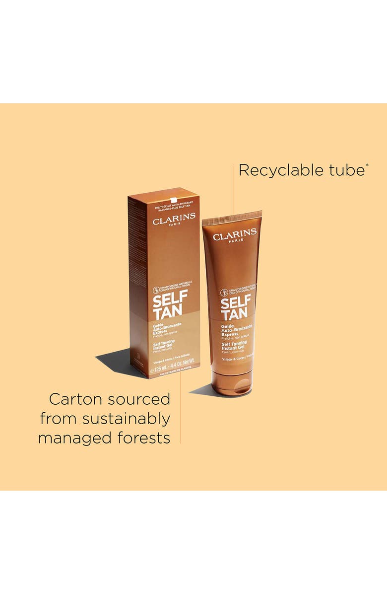 Clarins Self Tanning Face & Body Tinted Gel, Alternate, color, 