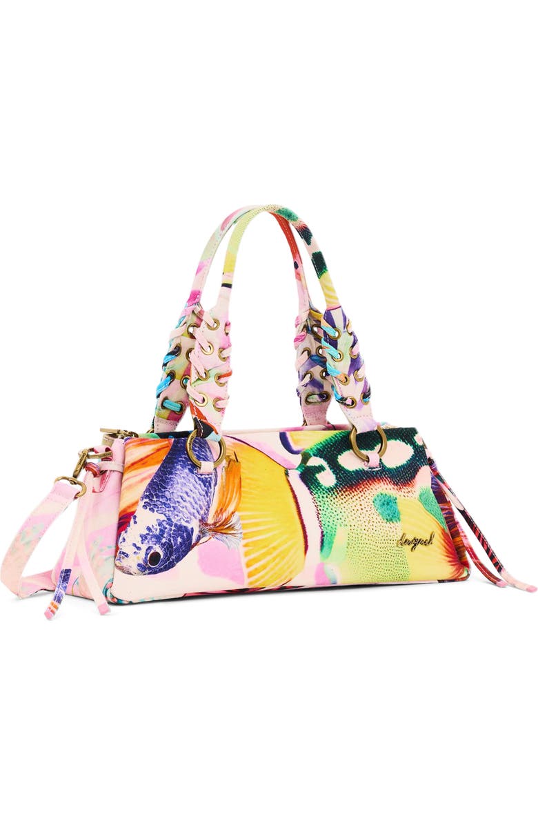 Desigual Denim Shoulder Bag, Alternate, color,