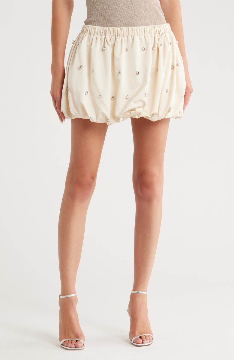 A.L.C. Holly Bubble Skirt, Main, color, Cream