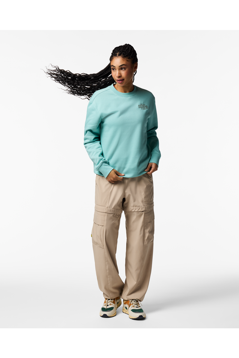 Adventure Gear Crew Sweatshirt - Women's, Alternate, color, Tide Pool