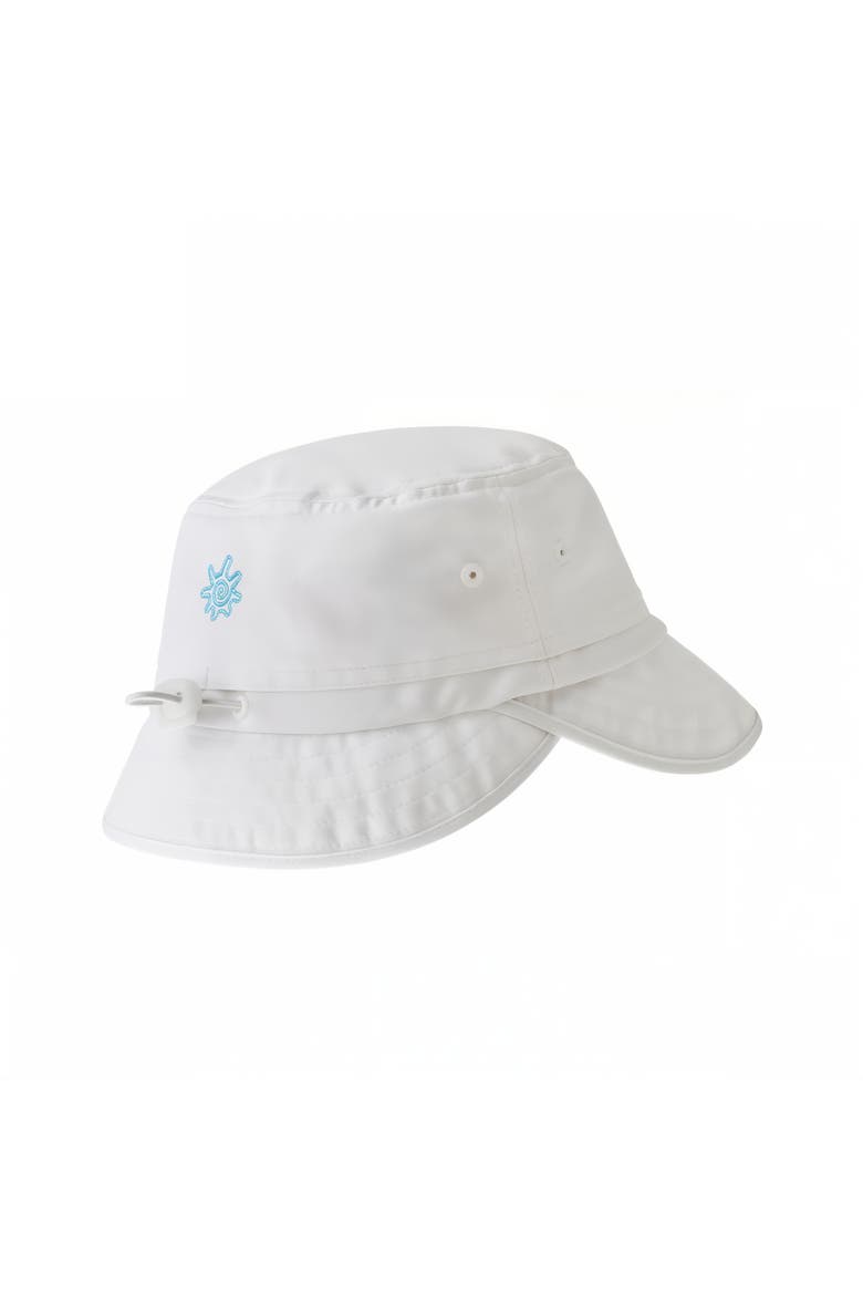 Adjustable Flap Hat, Alternate, color, White