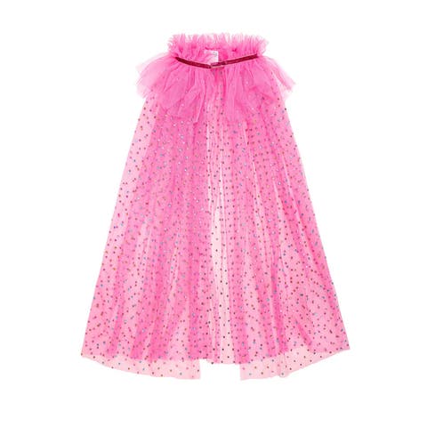 Raspberry Rhinestone Cape (Toddler, Little Kid & Big Kid)