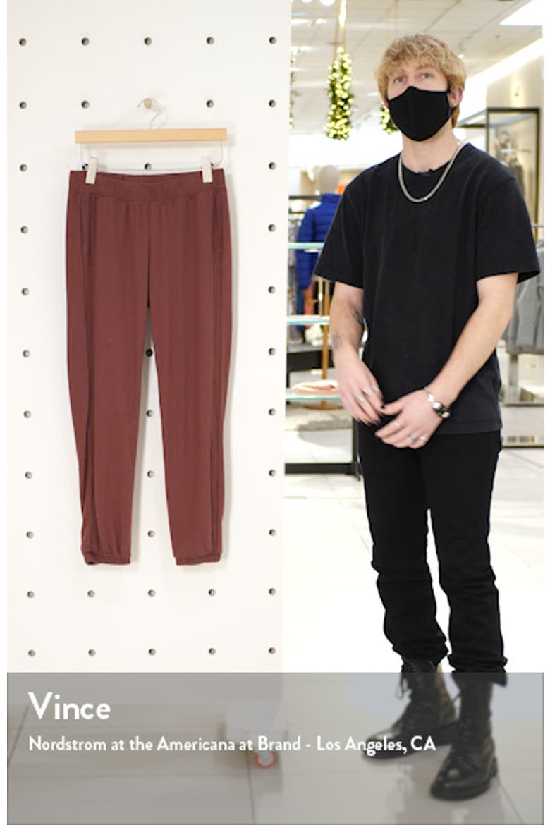 Side Stripe Joggers video