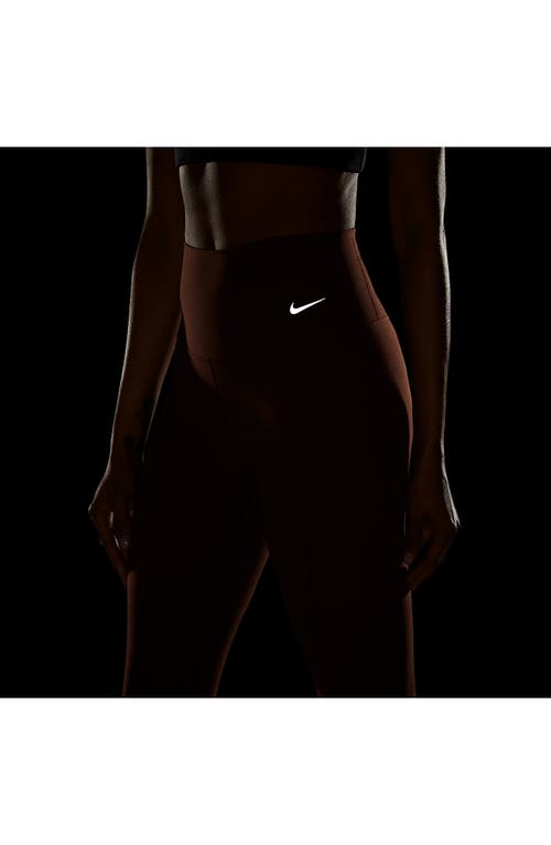 Nike Zenvy Dri-fit High Waist Leggings In Red
