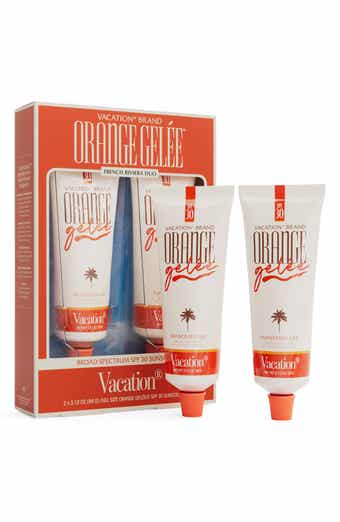 Vacation French Riviera Orange Gelée SPF 30 Sunscreen Gel Duo $46 Value