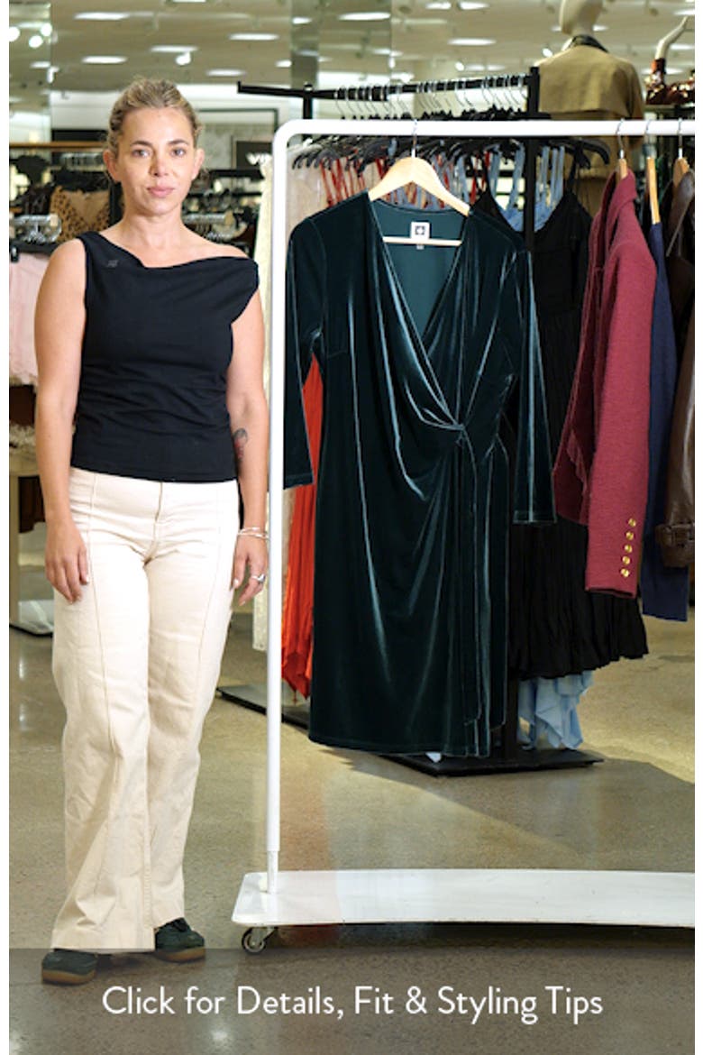 Velvet Wrap Dress video