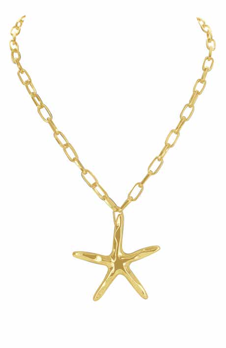 Starfish Pendant Necklace