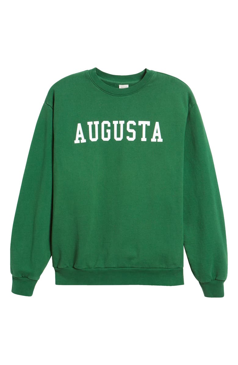 Quiet Golf Augusta Graphic Crewneck Sweatshirt, Alternate, color, 