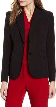 Anne Klein Two-Button Stretch Blazer