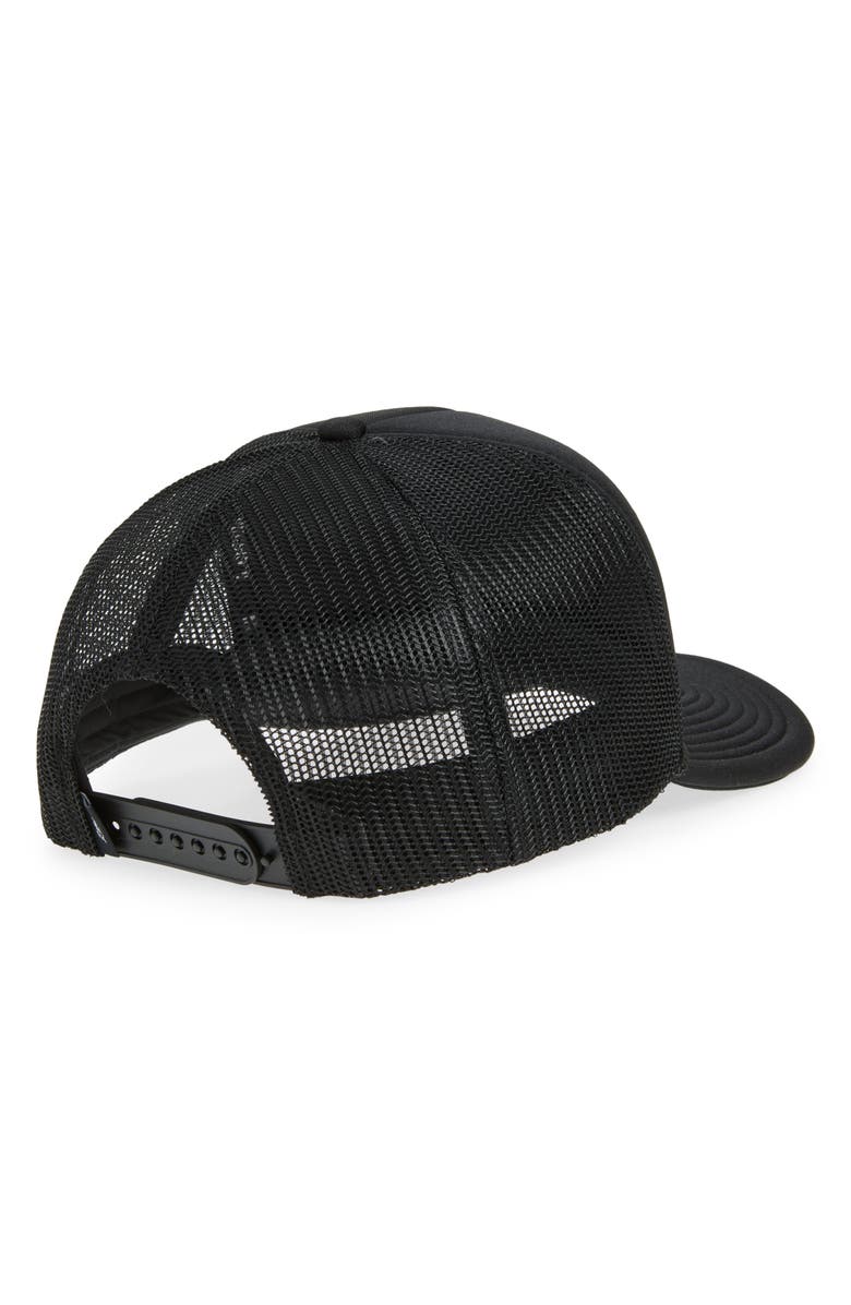 Local Beach Adios Beaches Patch Trucker Hat, Alternate, color, Black