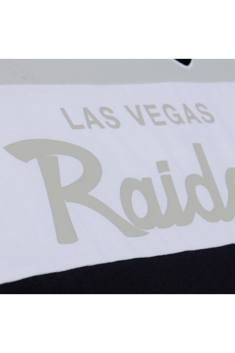 Men's Mitchell & Ness  Black/Silver Las Vegas Raiders Head Coach Tank Top, Alternate, color, Black