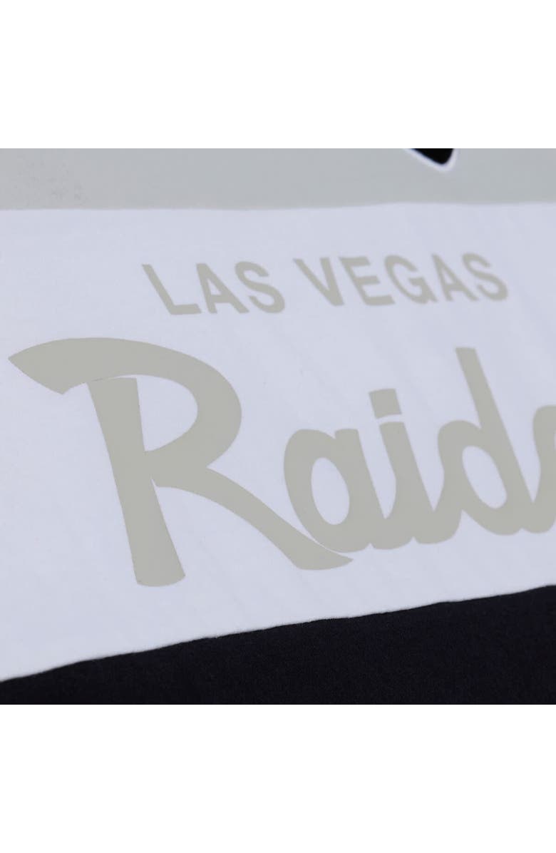 Mitchell & Ness Men's Mitchell & Ness  Black/Silver Las Vegas Raiders Head Coach Tank Top, Alternate, color, Black