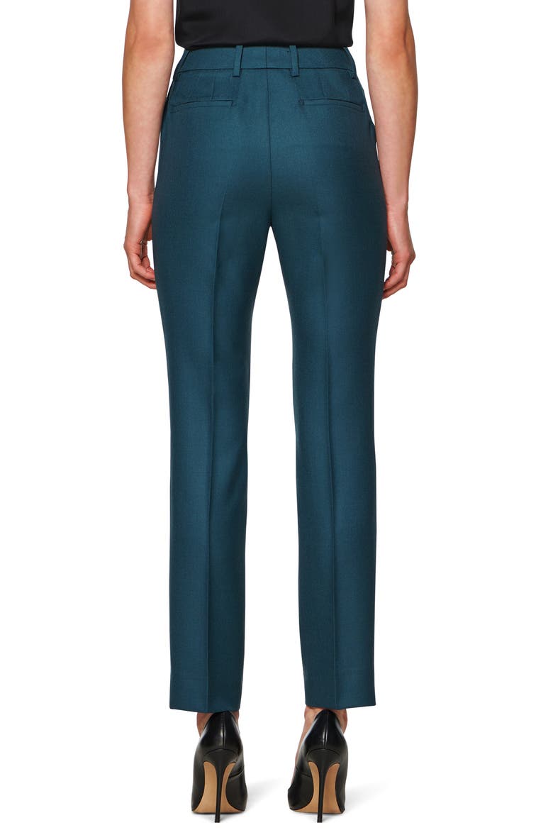 Lane Classic Wool Trousers, Alternate, color, TEAL
