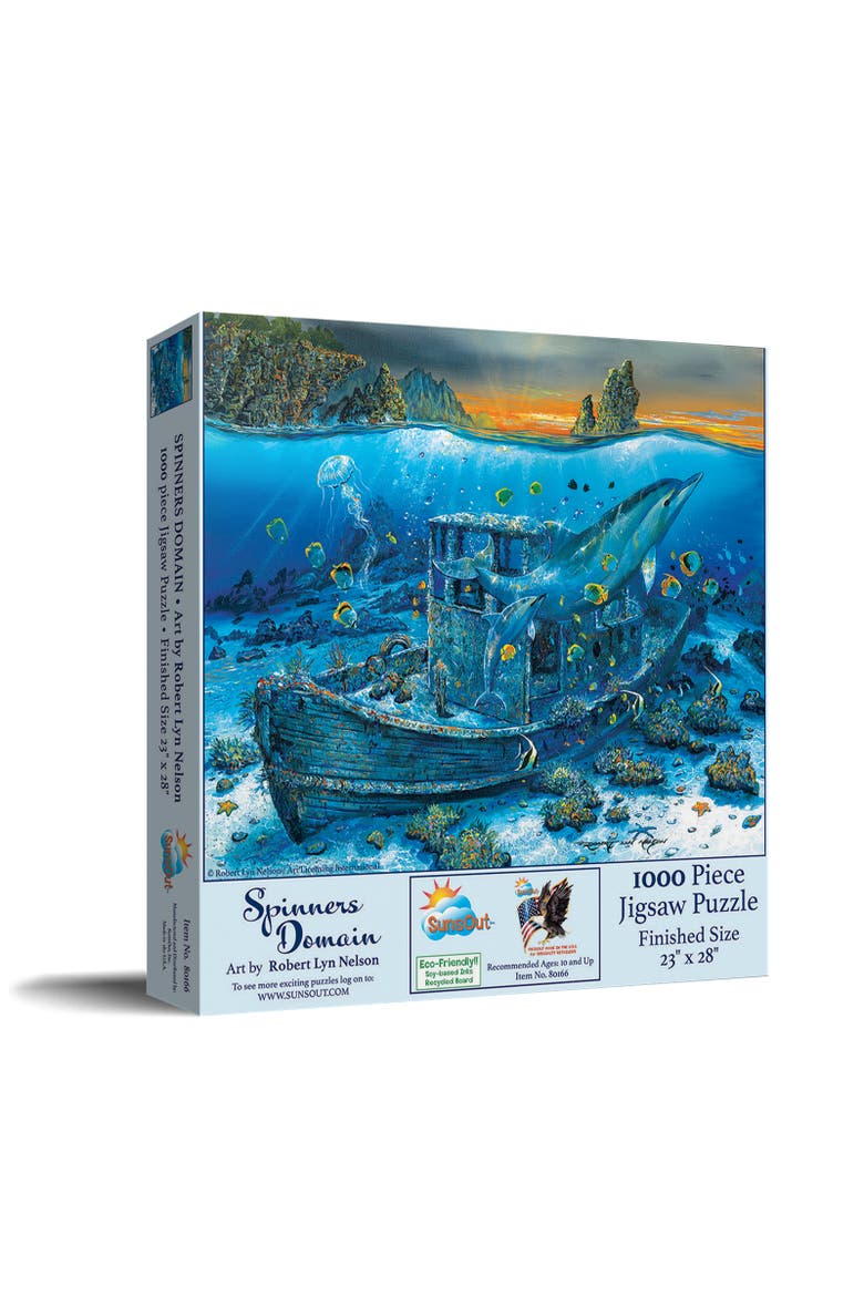 Spinners Domain 1000 piece Jigsaw Puzzle for Adults, Main, color, Multicolor