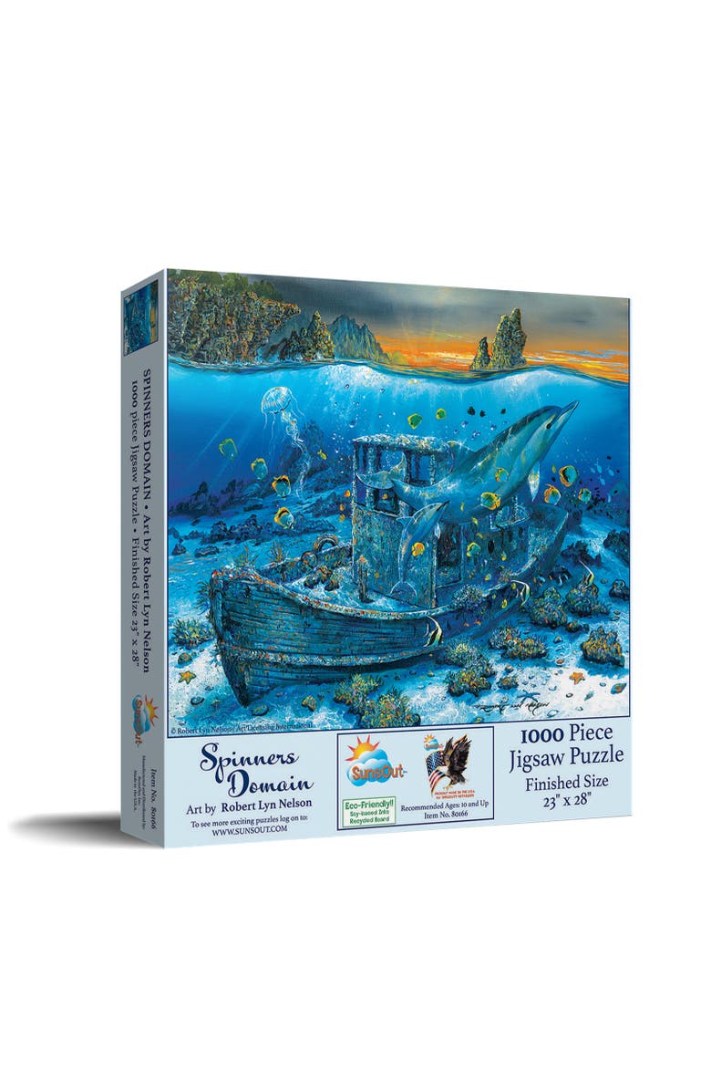 Sunsout Spinners Domain 1000 piece Jigsaw Puzzle for Adults, Main, color, Multicolor