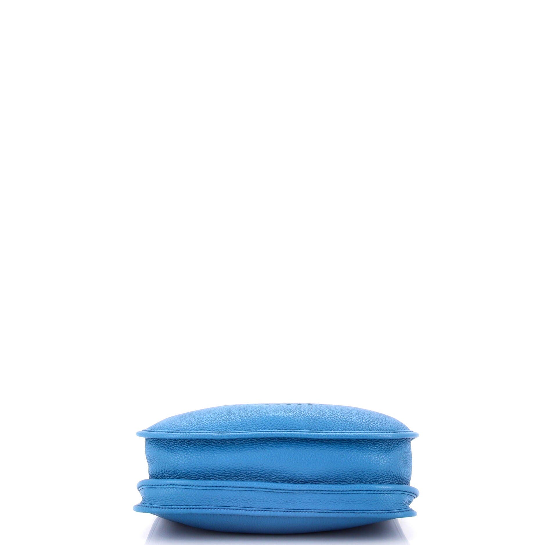 Pre-Owned Hermes Evelyne Bag Gen III Clemence PM, Alternate, color, Mykonos