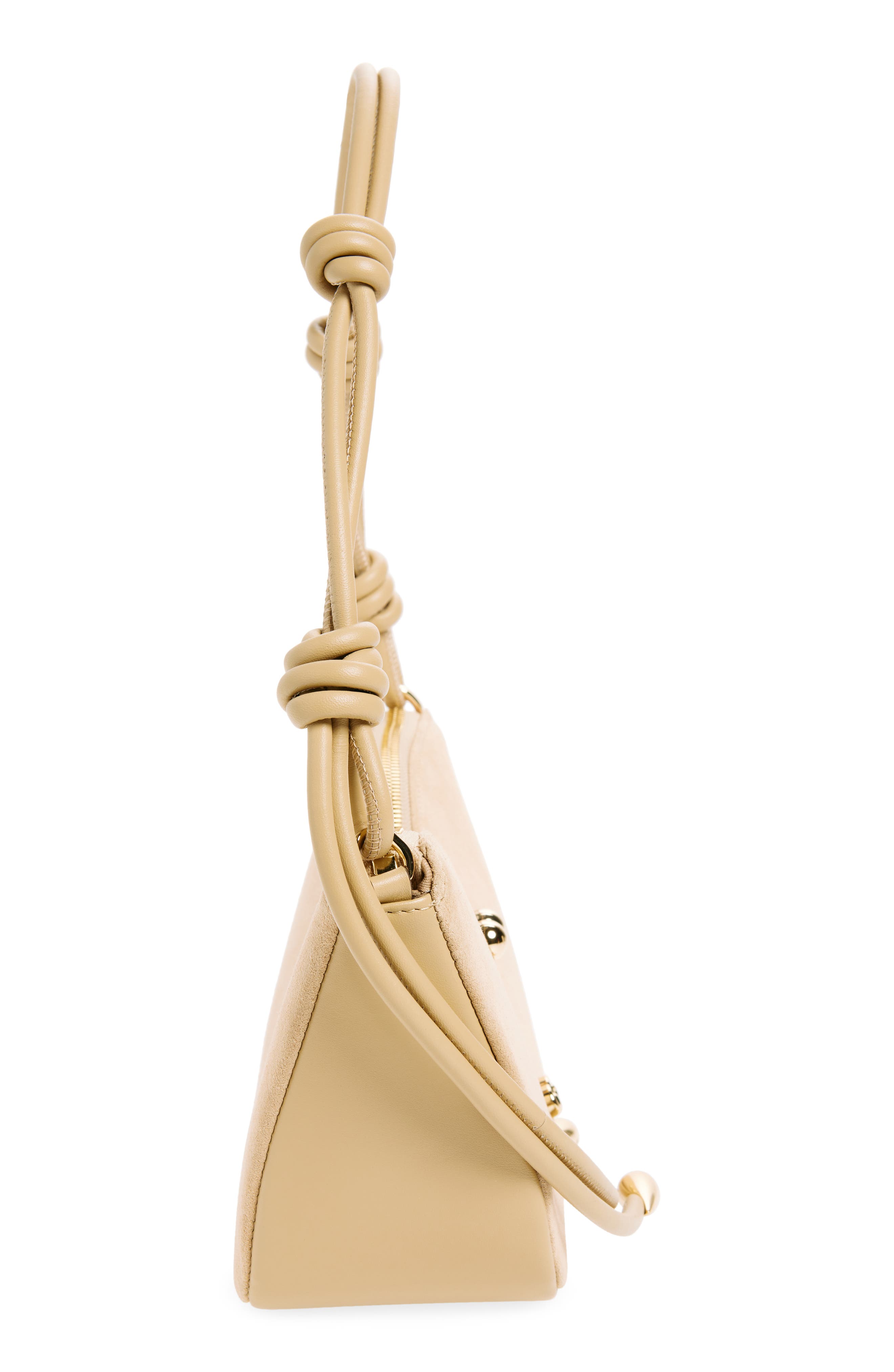 Cult Gaia Mercier Suede Shoulder Bag, Alternate, color, 