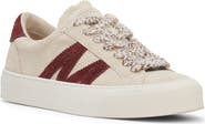Moncler Monaco2 Suede Low Top Sneaker