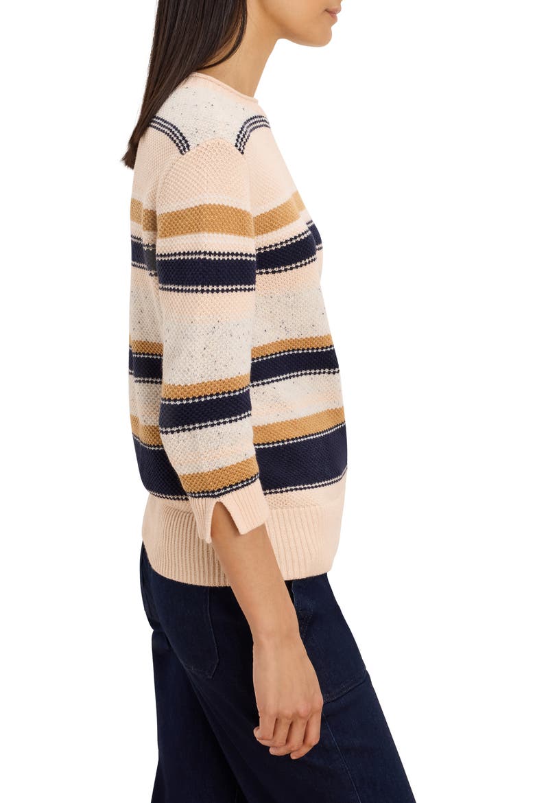 Mixed Stripe Sweater, Alternate, color, NEUTRAL MULTI