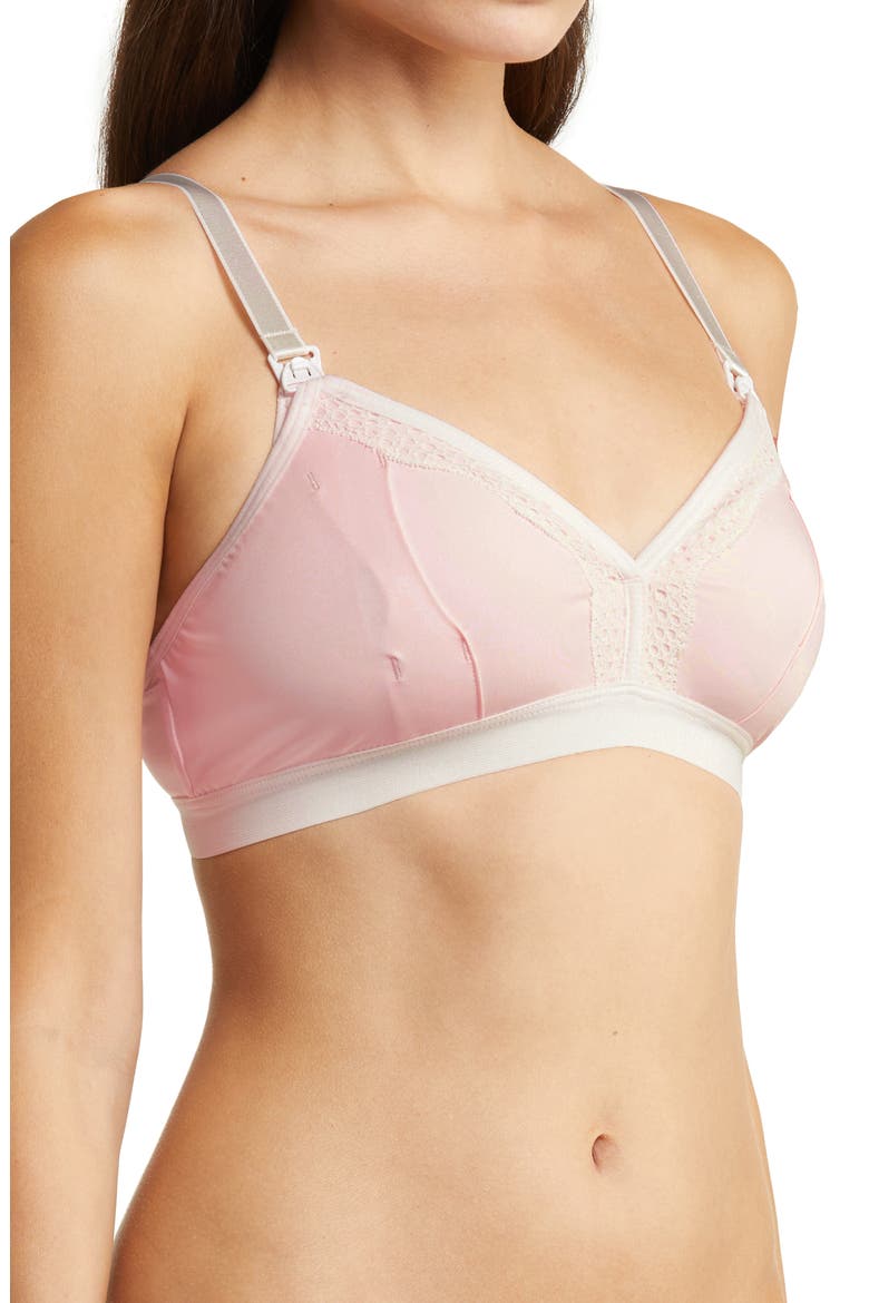 Rose 2.0 Wireless Nursing & Hands-Free Pumping Bra, Alternate, color, BLUSH