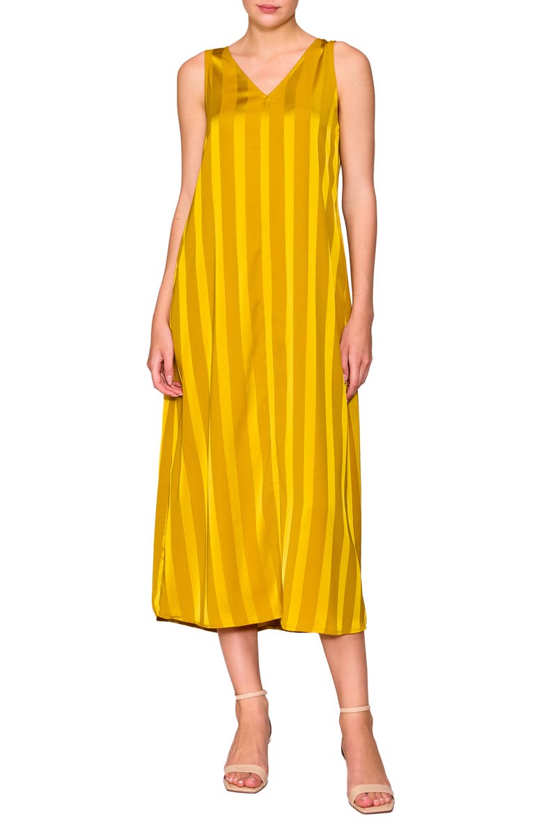 MELLODAY Sleeveless Midi Dress, Main, color, 