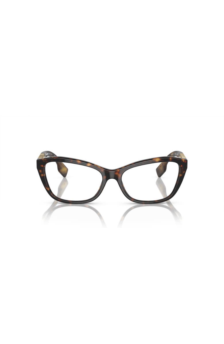 Burberry 52mm Cat Eye optical glasses, Alternate, color, Brown