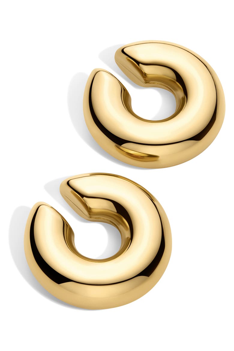 Noemi Set of 2 Ear Cuffs, Main, color, GOLD