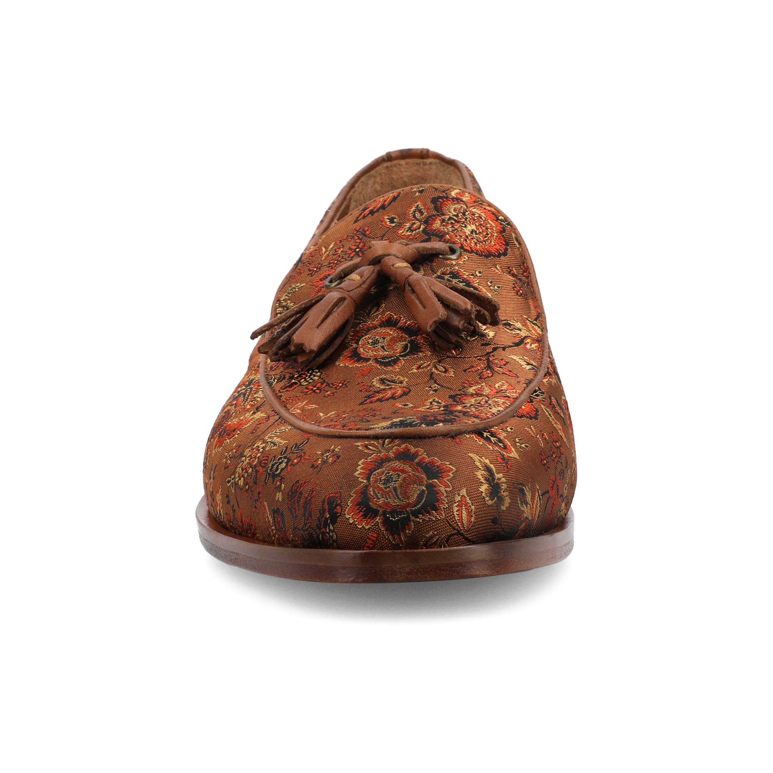 TAFT Men's Tommy Tassel Loafer, Alternate, color, Duskwood Floral