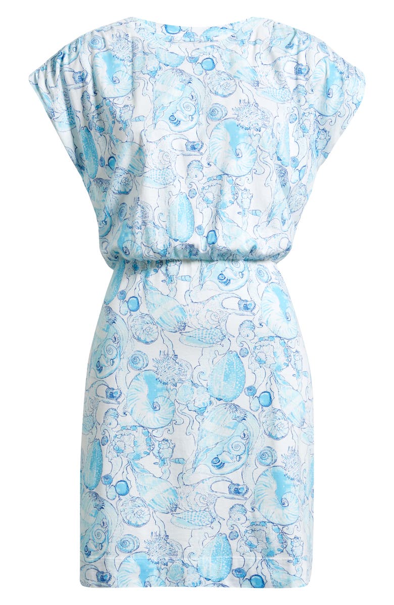 Lilly Pulitzer<sup>®</sup> Melli Print Dress, Main, color, Resort White Shell Shine