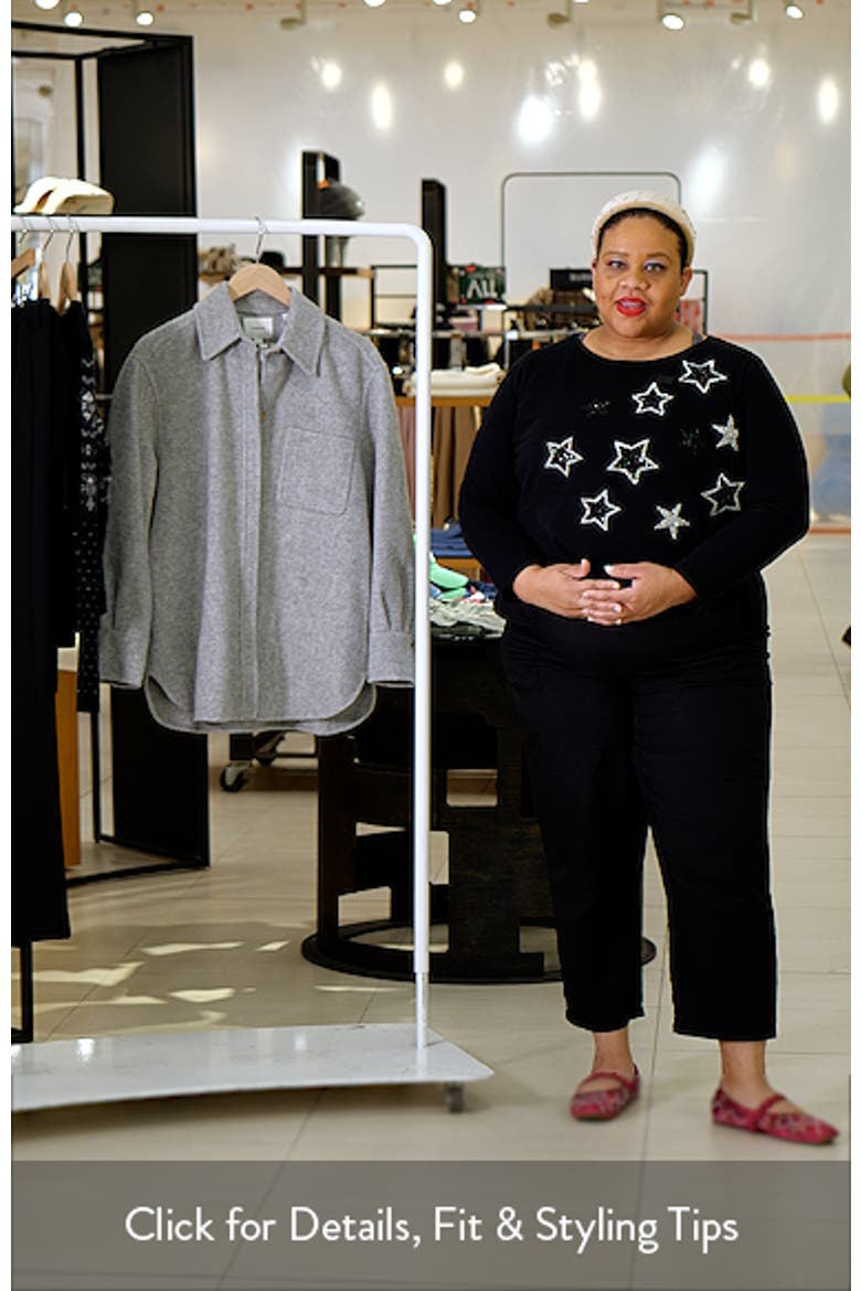 Double Face Wool Blend Shirt Jacket (Women) | Nordstromrack