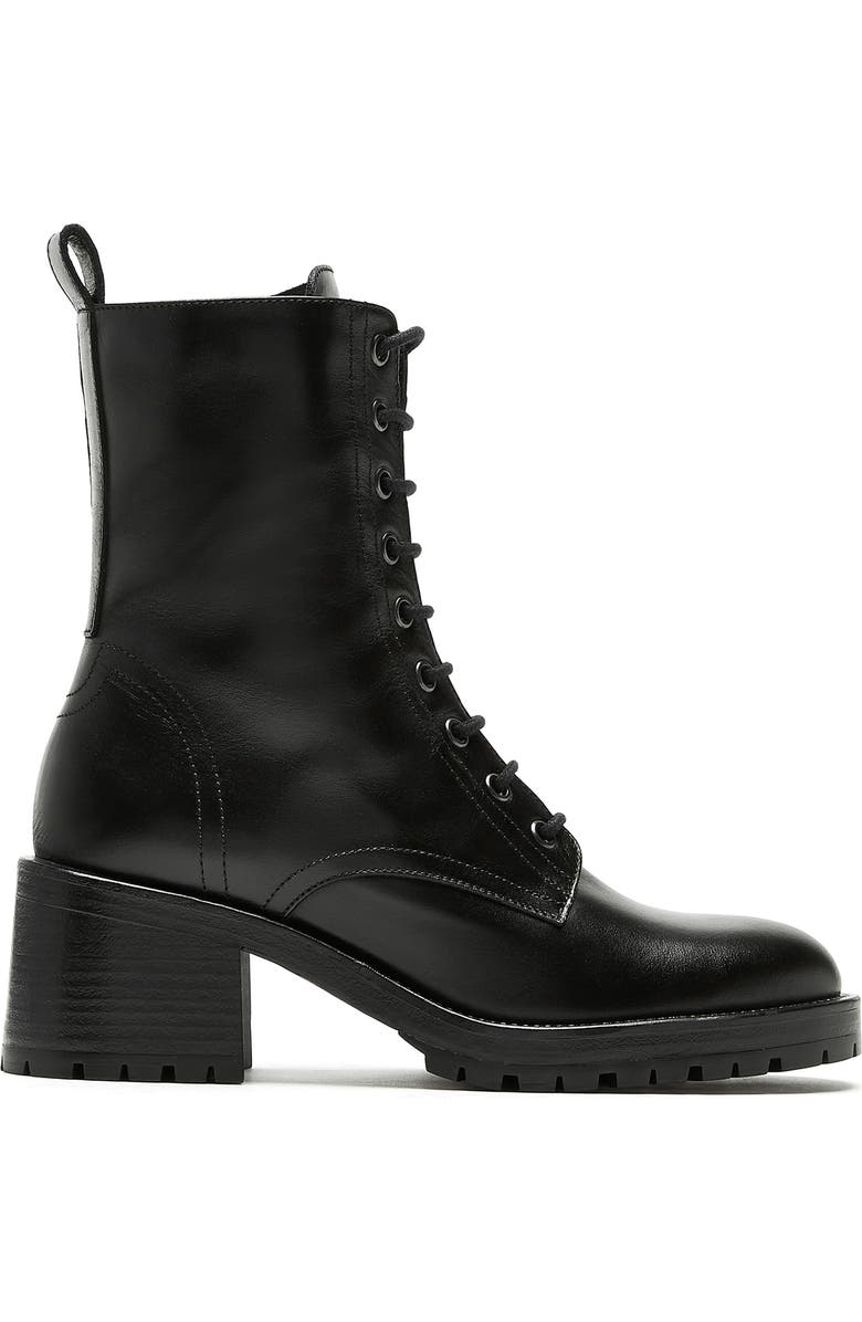 La Canadienne Wesley Waterproof Combat Boot, Alternate, color, Black