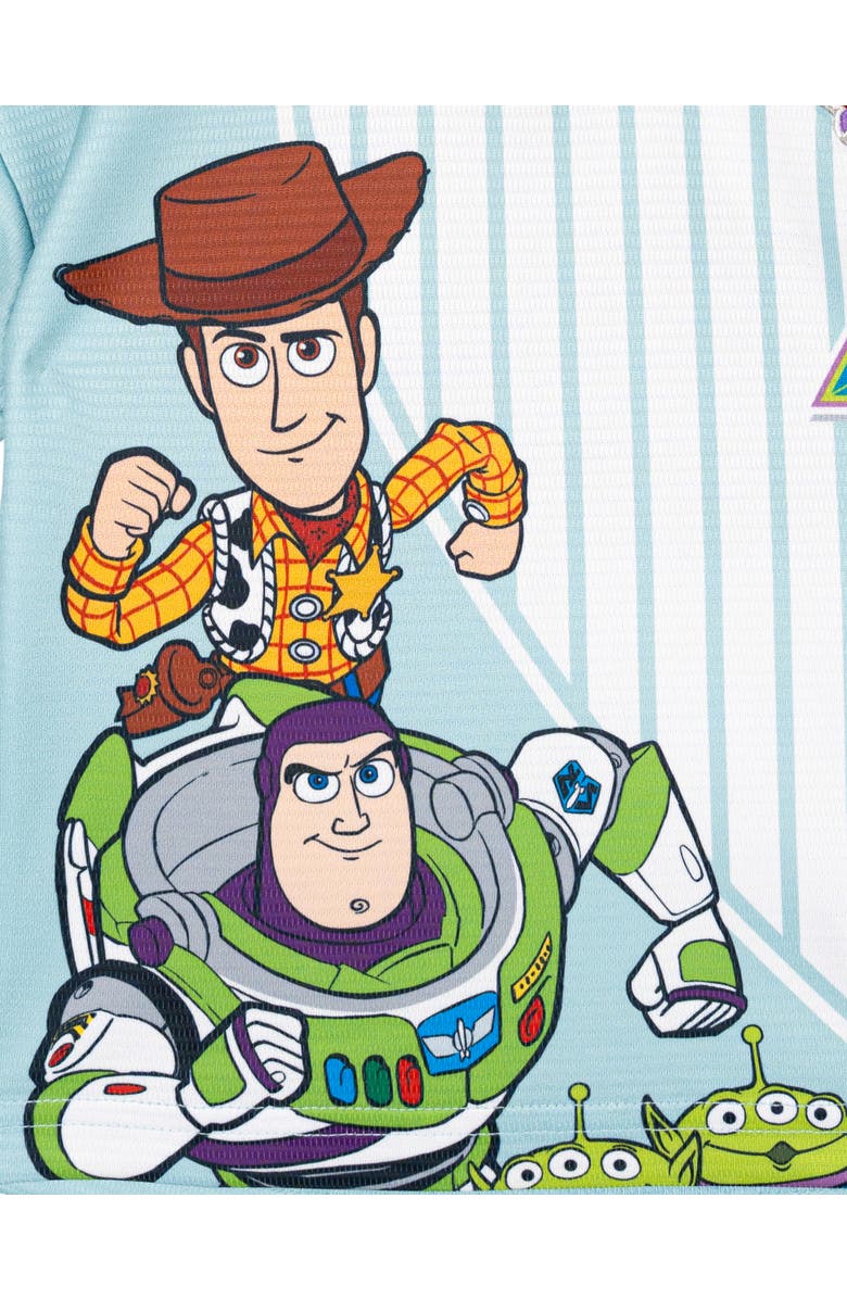 Disney Pixar Athletic T-Shirt, Alternate, color, Light Blue Woody Buzz