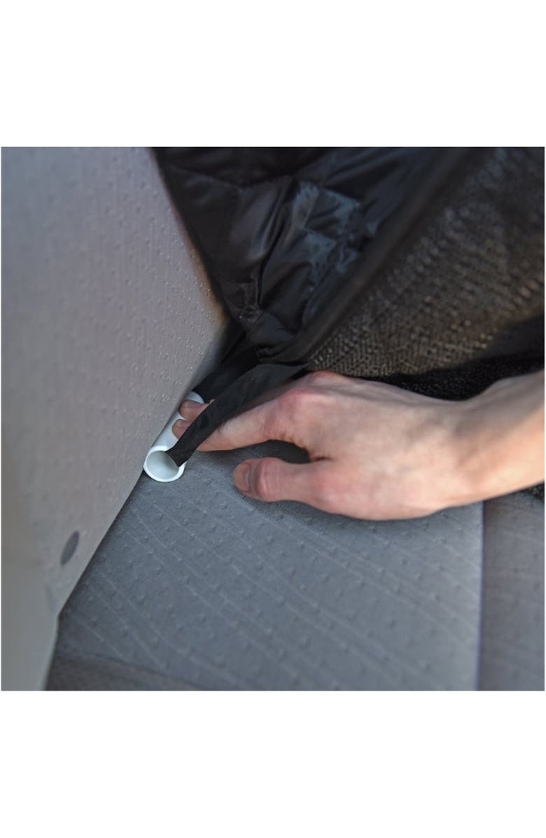 JESPET Luxury Pet Back Car Seat Cover Black Dog Travel Protection, Alternate, color, Black