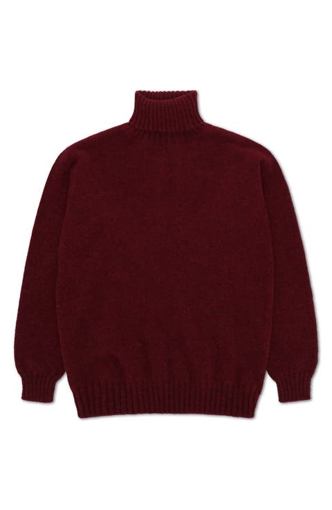 Shetland Turtleneck Sweater